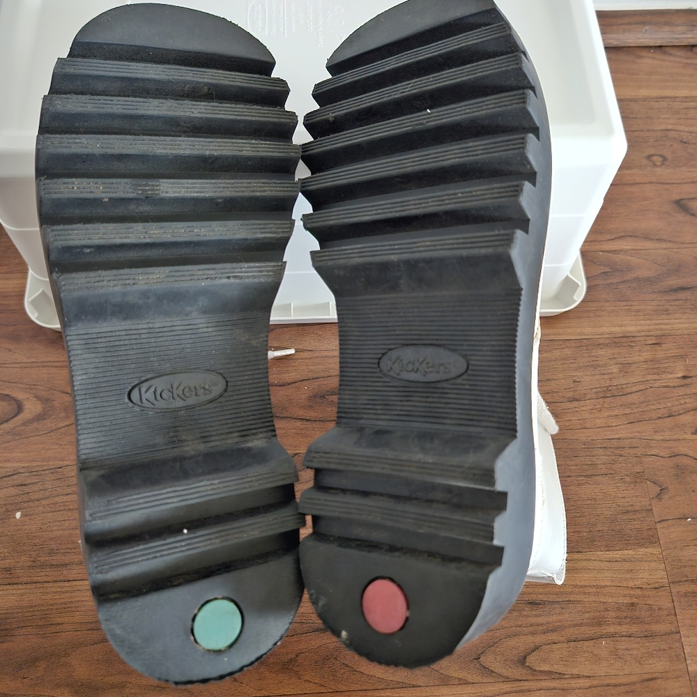 Kickers Lizziie lace up leather boots - Picture 6 of 8